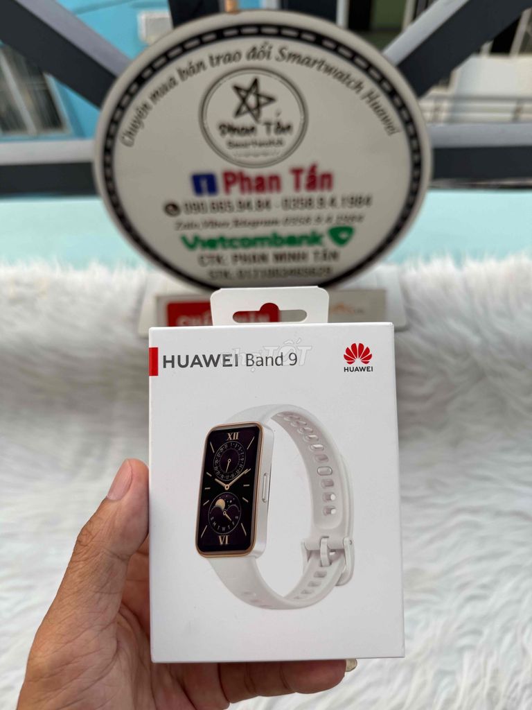 Huawei Band 9 Trắng New seal bảo hành 12 tháng