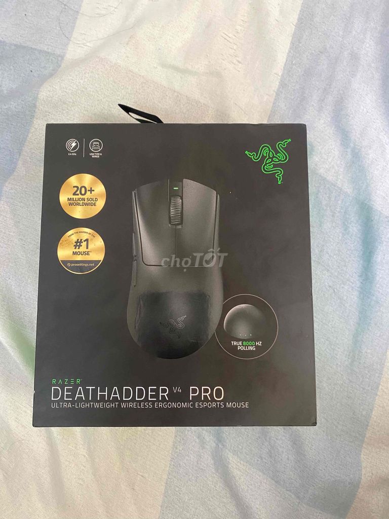 Chuột Razer DeathAdder V4 Pro Đen. Mua bán Phụ kiện (Màn hình, Chuột...) tại Quận 12 Tp Hồ Chí Minh được đăng bởi Nam hình 1