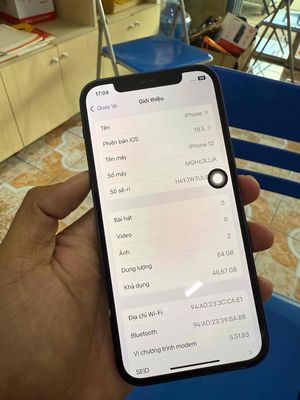 iphone 12 64gb. Mua bán Điện thoại tại Thành phố Tây Ninh Tây Ninh được đăng bởi cầm đồ thanh lí giá rẻ