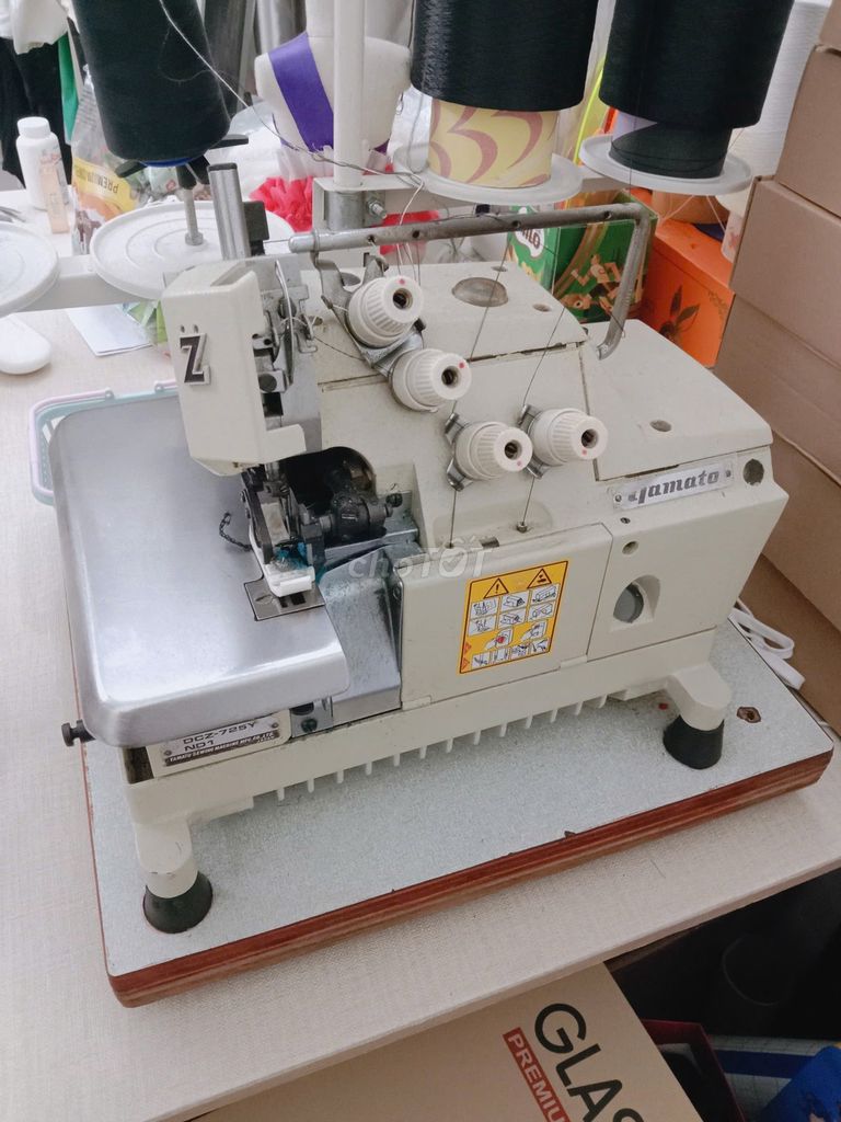 Thanh lý gấp Máy vắt sổ Yamato DCZ-725Y ND1 Z. Mua bán Đồ chuyên dụng, Giống nuôi trồng tại Quận Bình Tân Tp Hồ Chí Minh được đăng bởi Nguyễn Thị Thu Hiền hình 1