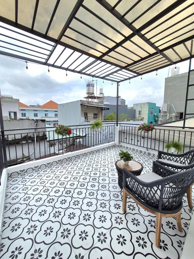 Nhà Đẹp Nguyễn Văn Đậu, 3Tầng 4PN(có PN trệt) 40m2, gia 5.75ty