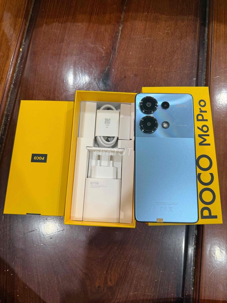 POCO M6 Pro 8GB/256GB Xanh Nguyên hộp. Mua bán Điện thoại tại Thành phố Buôn Ma Thuột Đắk Lắk được đăng bởi Nguyễn Tâm hình 1