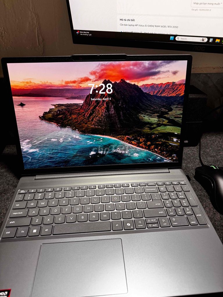 Lenovo Xiaoxin 15c Ryzen 7 16GB/SSD. Mua bán Laptop tại Thành phố Thủ Đức Tp Hồ Chí Minh được đăng bởi Thanh Dang hình 1