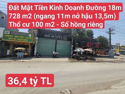 🆘 Đất mặt tiền kinh doanh đường Liên Huyện , P. Tân Bình, Tp. Dĩ An