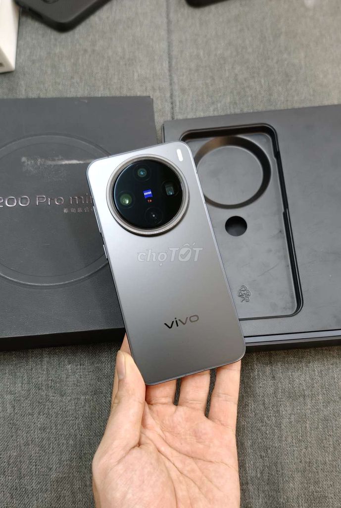 Vivo X200 Pro Mini 12/256 Fullbox Đẹp, Camera Ngon. Mua bán Điện thoại tại Quận Tân Bình Tp Hồ Chí Minh được đăng bởi Kiên Android Shop hình 1