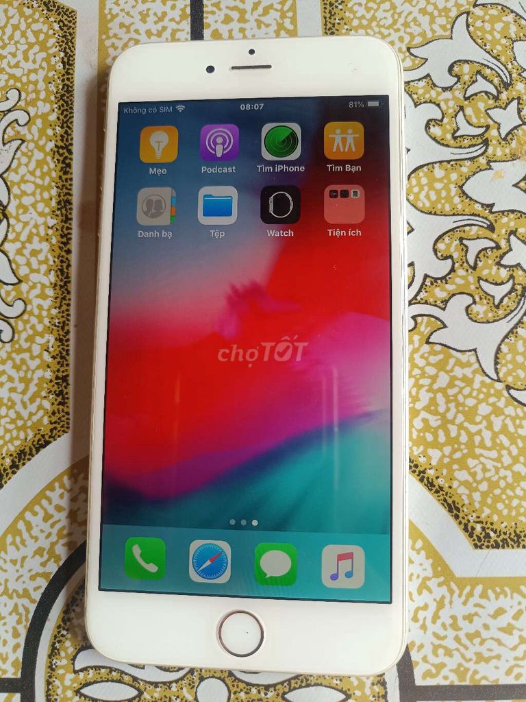 Apple iPhone 6 Plus Trắng mất vân tay. Mua bán Điện thoại tại Thành phố Long Xuyên An Giang được đăng bởi tai hình 1
