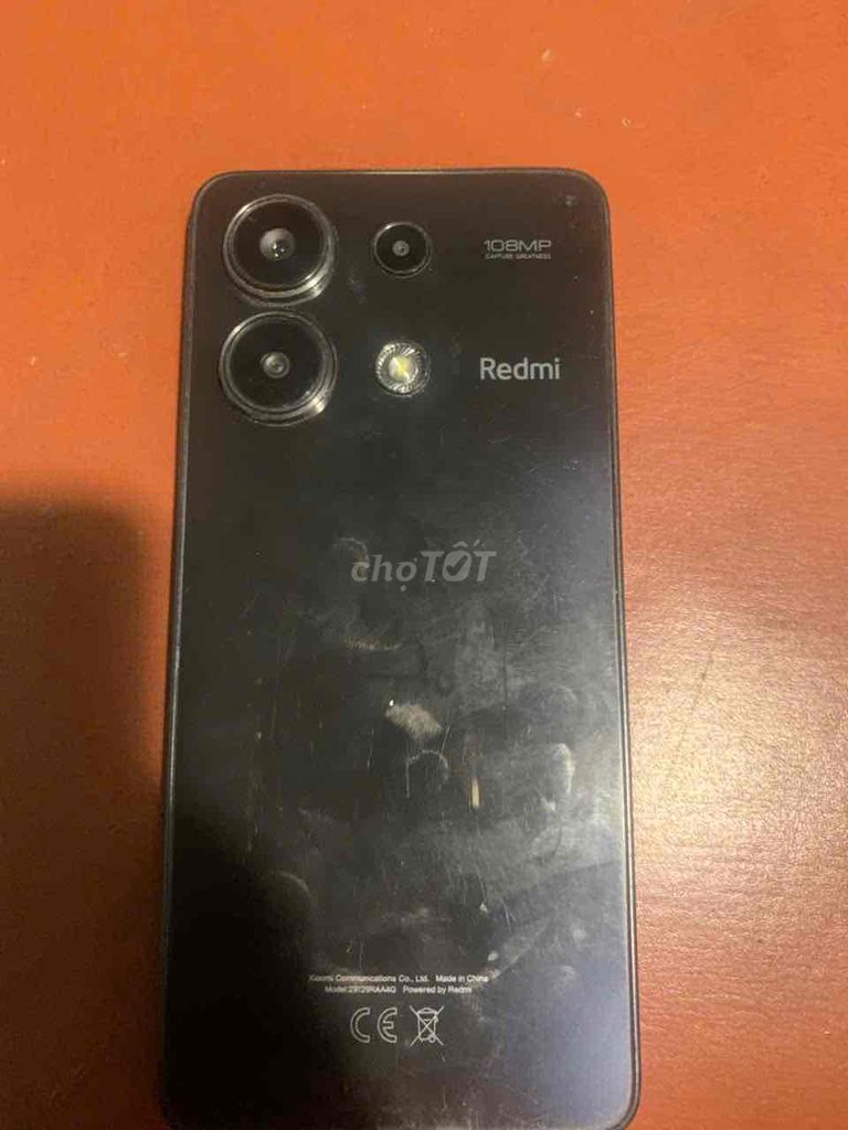 Xiaomi Redmi Note 13 5G 128GB Đen Nứt nhẹ mặt kính. Mua bán Điện thoại tại Huyện Đức Hòa Long An được đăng bởi Nguyễn duy khang hình 1