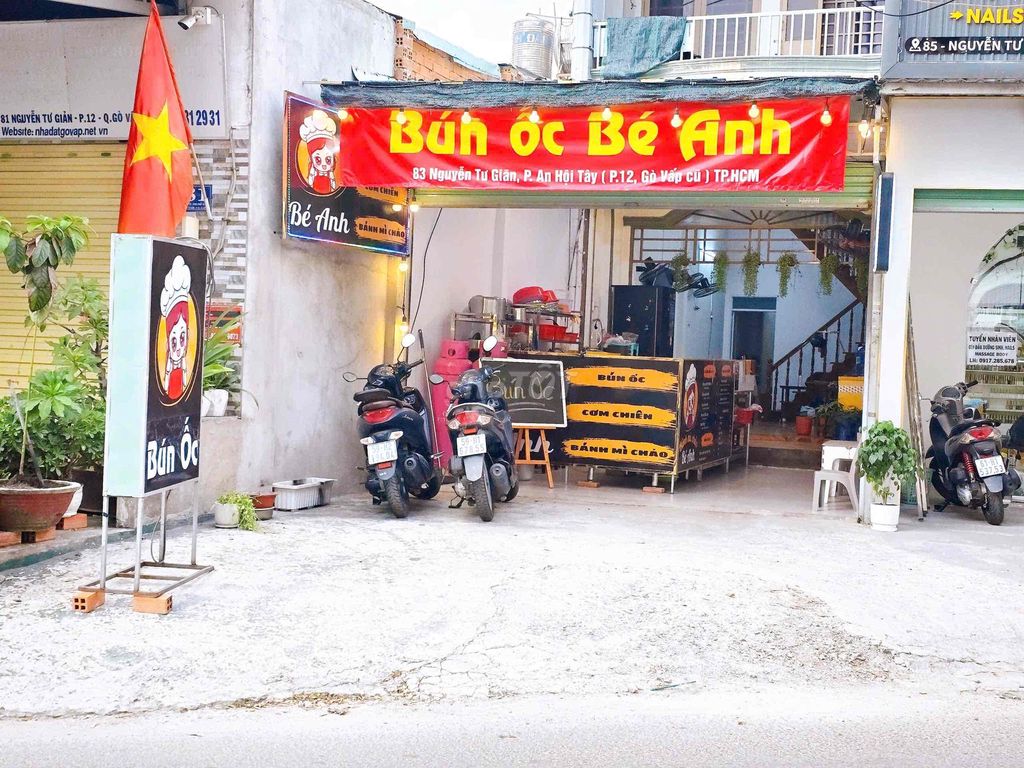 cho thuê nhà mặt tiền Nguyễn Tư Giản 4x30 2pn 2wc 18tr