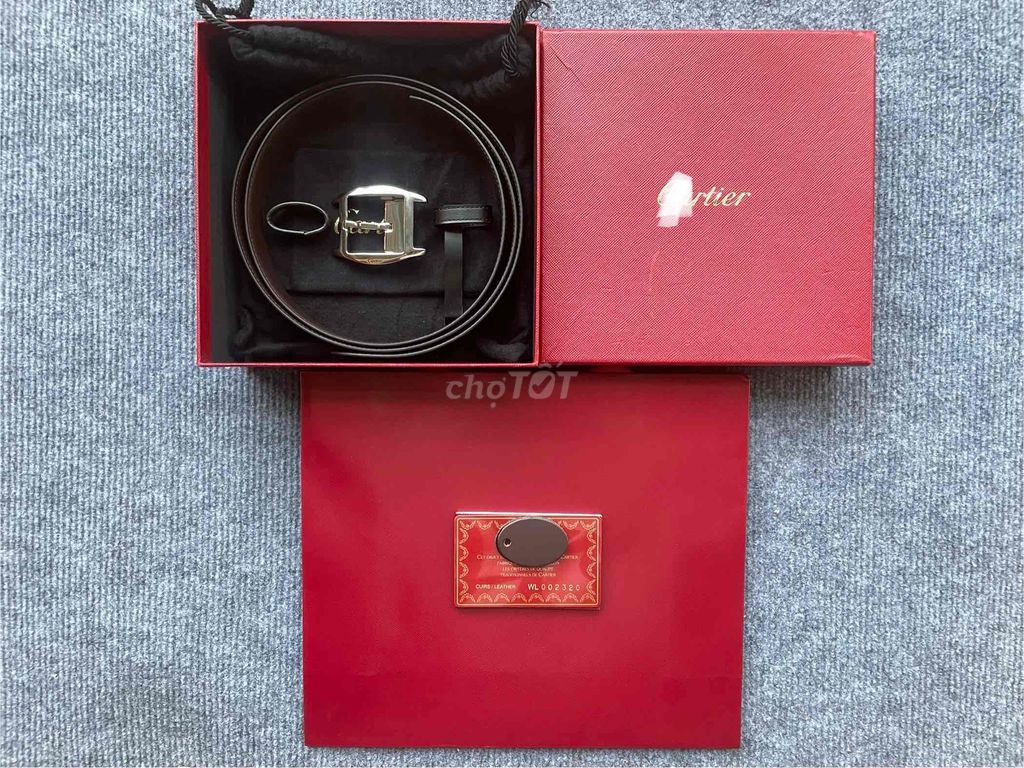 thắt lưng cartier auth