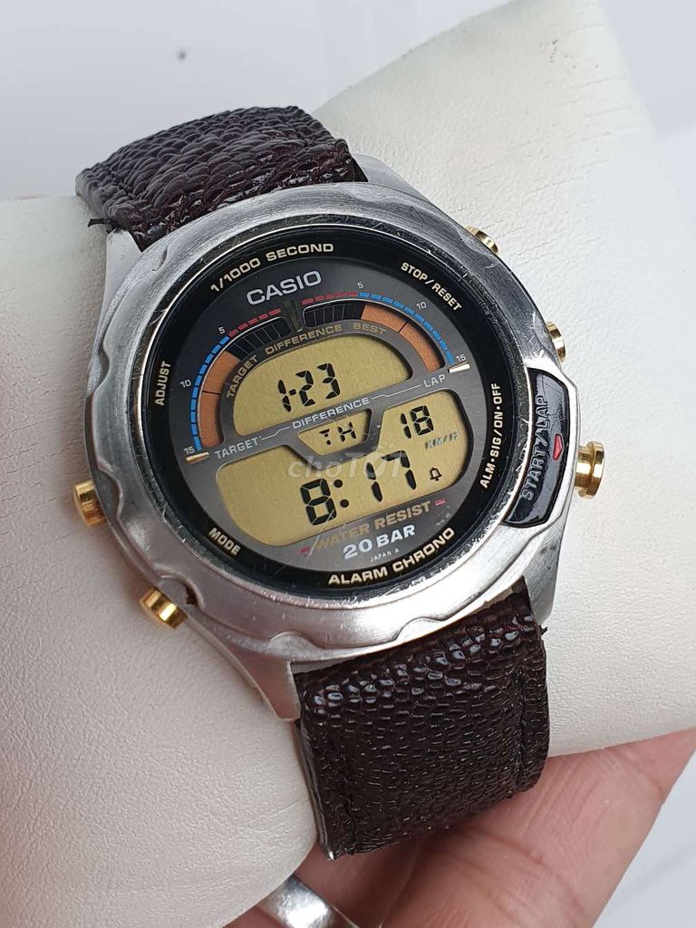 Đồng hồ Casio GPX 2100 hàng sưu tầm hiếm vỏ thép