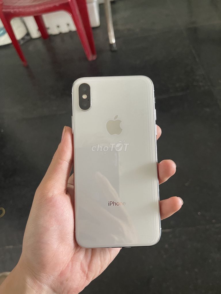 iPhone X 64GB Trắng Zin ICloud Sạch Pin New. Mua bán Điện thoại tại Thành phố Biên Hòa Đồng Nai được đăng bởi Nk Mobile hình 1