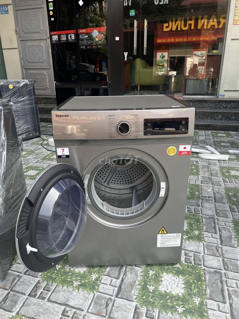 Máy sấy thông hơi toshiba 7kg