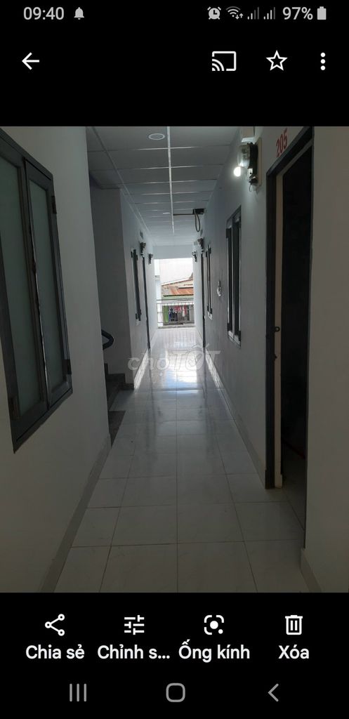 Phòng trọ 20m2 Gần Cầu Chử Y .Quận 5