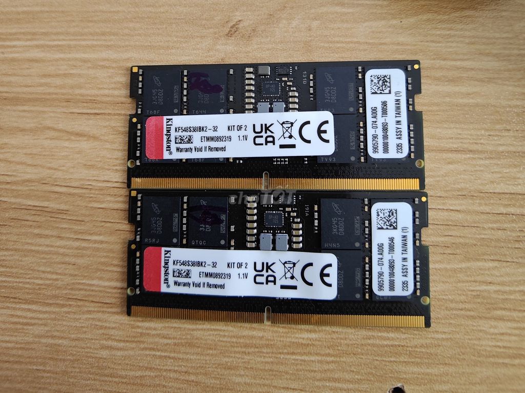 Bán 2 thanh RAM 16GB DDR5. Mua bán Linh kiện (RAM, Card...) tại Quận Hoàng Mai Hà Nội được đăng bởi Bùi Name Trung hình 1