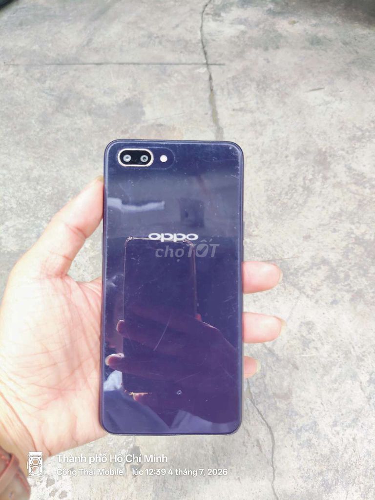 Oppo A3s 16GB Tím Đã sử dụng. Mua bán Điện thoại tại Huyện Vĩnh Cửu Đồng Nai được đăng bởi thái  hình 1