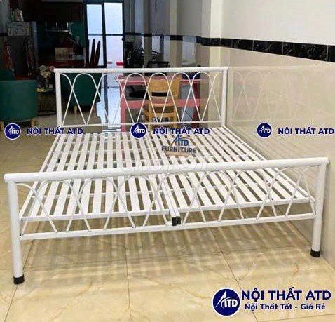 Giường Sắt Giường Sắt Giường Sắt Giường Sắt. Mua bán Giường, chăn ga gối nệm tại Quận Tân Phú Tp Hồ Chí Minh được đăng bởi Xưởng Nội Thất Sài Gòn  hình 1