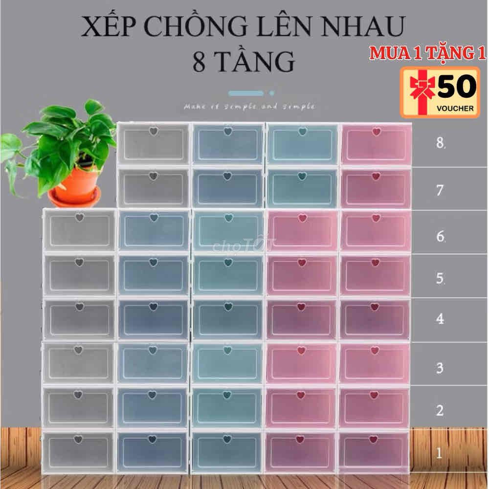 Combo 10 hộp đựng giày nắp nhựa cứng trong suốt, K. Mua bán Tủ, kệ gia đình tại Quận Ba Đình Hà Nội được đăng bởi taphoaxinh hình 1