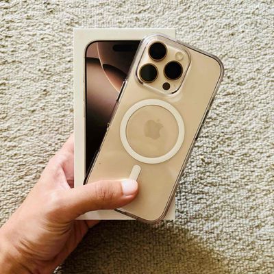 iPhone 16 Pro Gold 128G FULLBOX NEW APPLE 11/2025