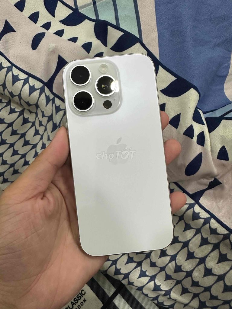 iPhone 16 Pro 128GB trắng zin hết pin 87 khay sim. Mua bán Điện thoại tại Quận Hoàng Mai Hà Nội được đăng bởi Ngọc Sơn hình 1
