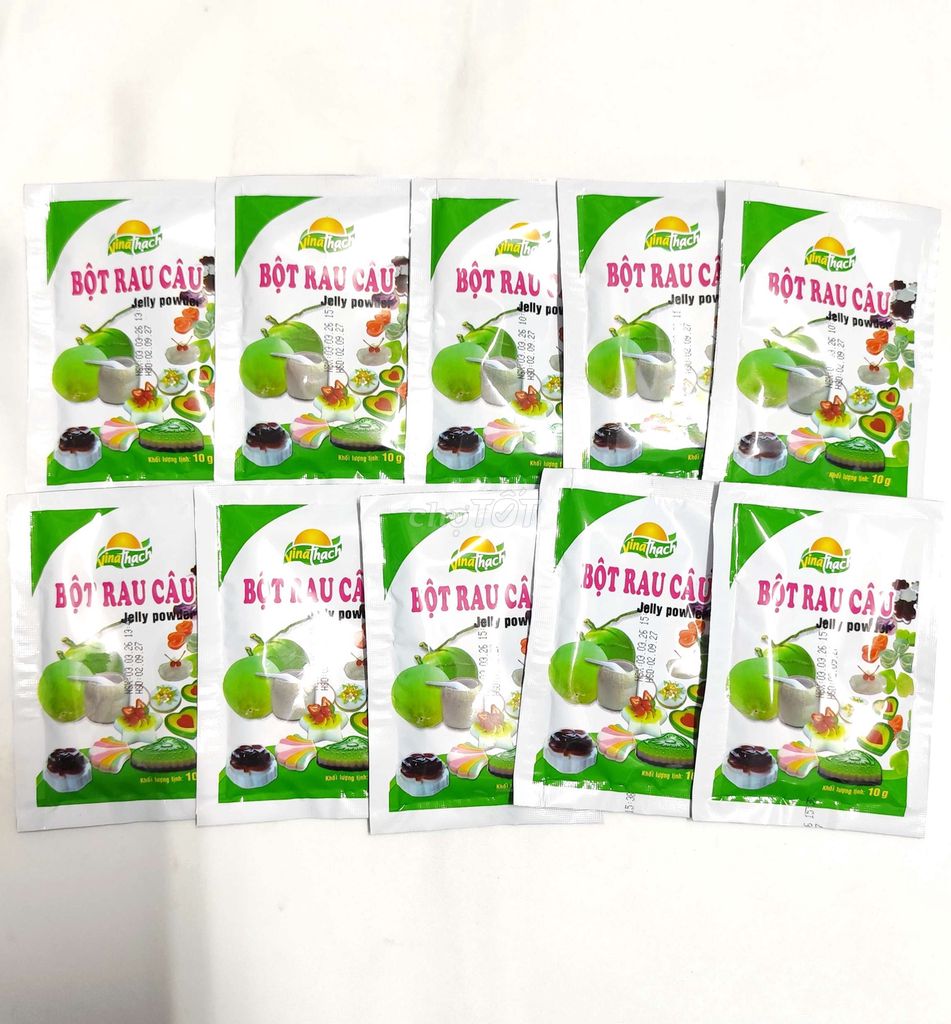 10 bịch Bột rau câu Vina Thạch 80k freeship. Mua bán Đồ ăn, thực phẩm và các loại khác tại Quận Gò Vấp Tp Hồ Chí Minh được đăng bởi Đom Đóm hình 1