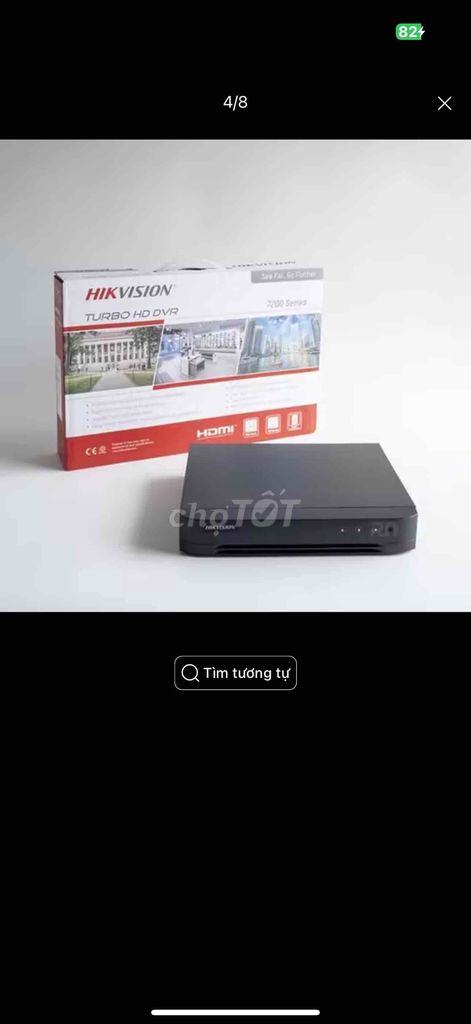Trọn bộ Camera 4 mắt Hikvision 2.0MP FullHD 4 cam