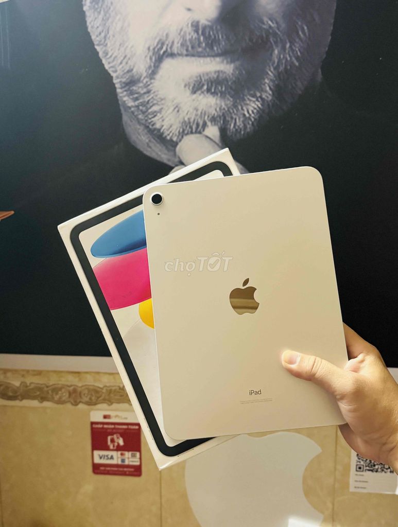 iPad Gen 10-256gb fullbok Việt Nam! pin 94%