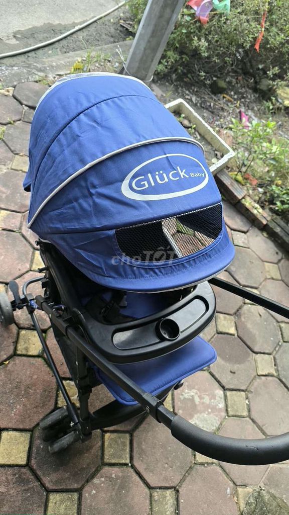 Xe đẩy Gluck Xanh dương cho bé. Mua bán Mẹ và bé tại Huyện Gia Lâm Hà Nội được đăng bởi Mr. Jackie hình 1