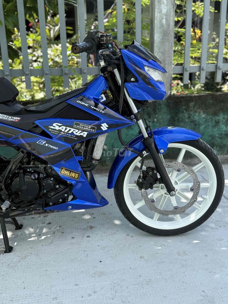 Suzuki Satria F150 2019 Xanh dương. Mua bán Xe máy tại Huyện Bến Lức Long An được đăng bởi Xe Máy Trung Toán hình 8