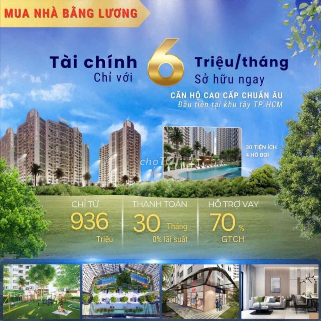 Cần bán căn hộ cao cấp đa tiện ích chỉ với 950tr/căn sỡ hữu ngay