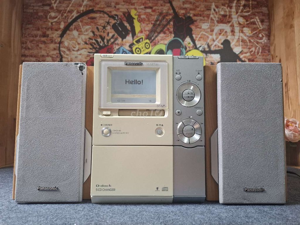 Dàn Panasonic đẹp keng, loa 2 cầu bass lực. Mua bán Tivi, Âm thanh tại Thành Phố Đồng Hới Quảng Bình được đăng bởi Chuyên đầu đĩa than hình 3