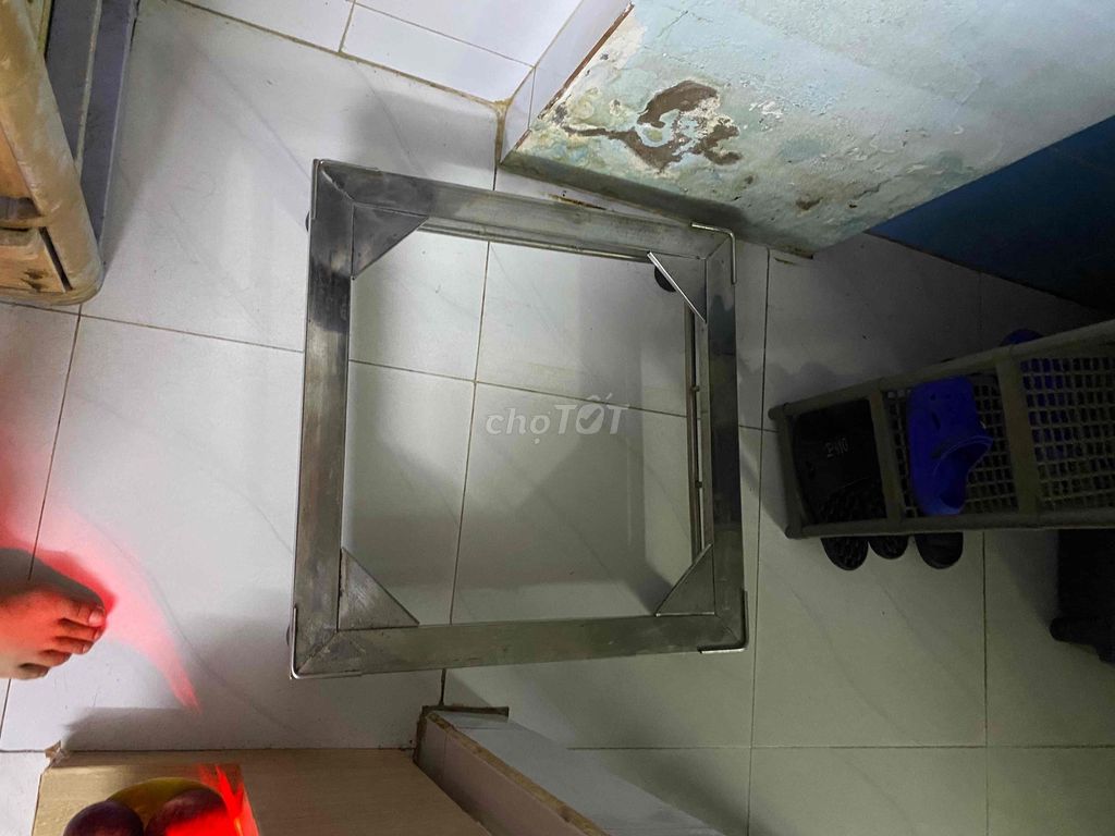 chân inox máy giặt size lớn 60x60x10. Mua bán Máy giặt tại Quận 10 Tp Hồ Chí Minh được đăng bởi loc hình 1