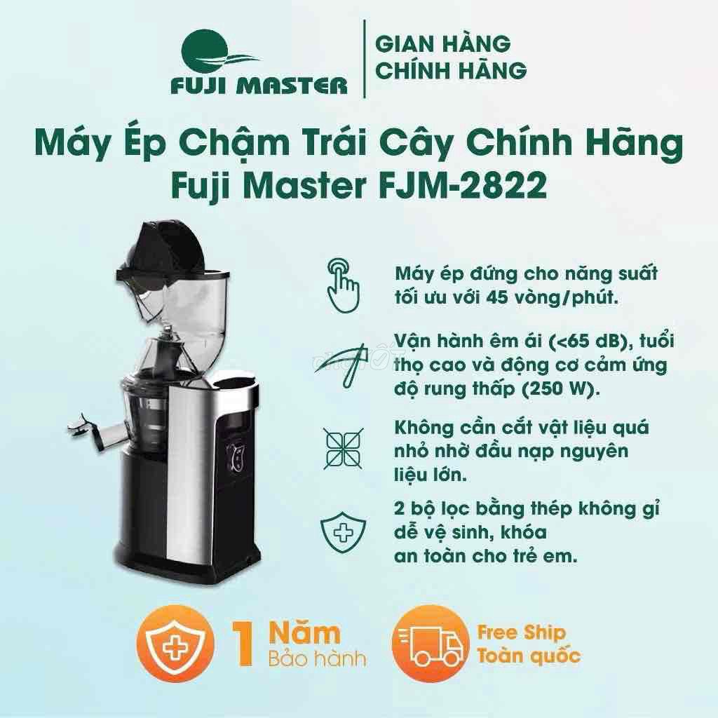 Máy ép chậm Fuji Master FJM-2822 Đen. Mua bán Bếp, lò, đồ điện nhà bếp tại Thị xã Duyên Hải Trà Vinh được đăng bởi Trần Thị Diệu Hạnh hình 1