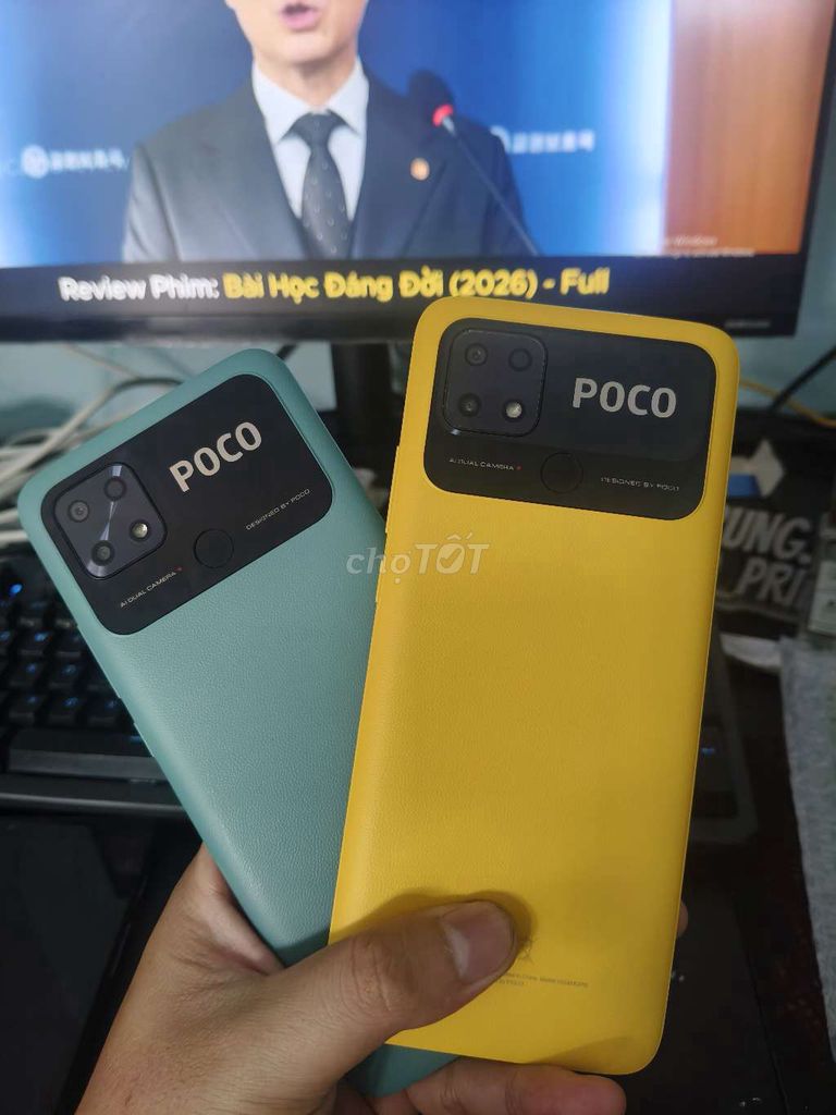 POCO C40 4GB/64GB Vàng Like New. Mua bán Điện thoại tại Quận 12 Tp Hồ Chí Minh được đăng bởi Quân hình 1