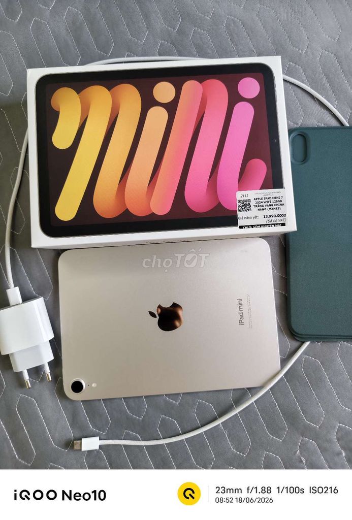 Apple iPad mini 7 128GB Bạc. Mua bán Máy tính bảng tại Thành phố Phan Thiết Bình Thuận được đăng bởi AnhT hình 1