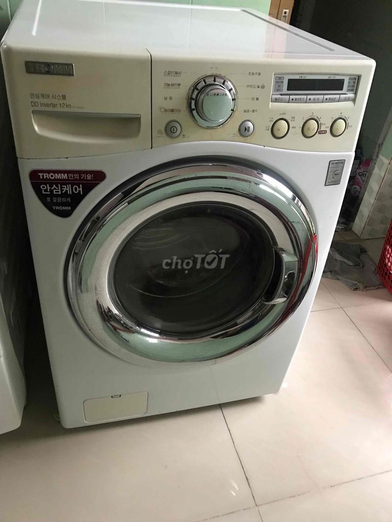 Máy giặt sấy LG 12kg/7kg Trắng. Mua bán Máy giặt tại Quận Bình Thạnh Tp Hồ Chí Minh được đăng bởi phamvantoan hình 1