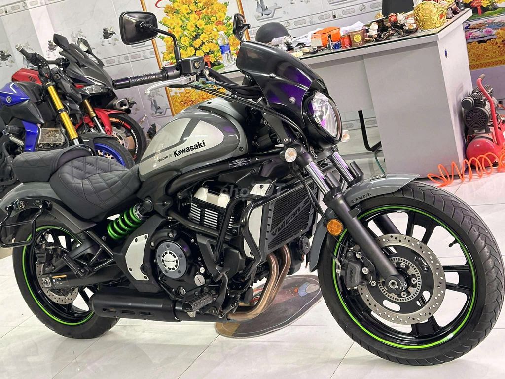🏷️Kawasaki Vulcan 650S🏷️ Biển SG Date 2018 Odo 21M. Mua bán Xe máy tại Quận 5 Tp Hồ Chí Minh được đăng bởi Xe Máy Vinh hình 3