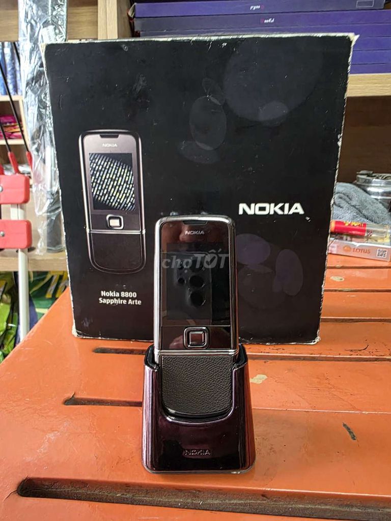 Nokia 8800 Sapphire Arte Nâu. Mua bán Điện thoại tại Huyện Mỹ Đức Hà Nội được đăng bởi Nguyễn Văn Hoà hình 1