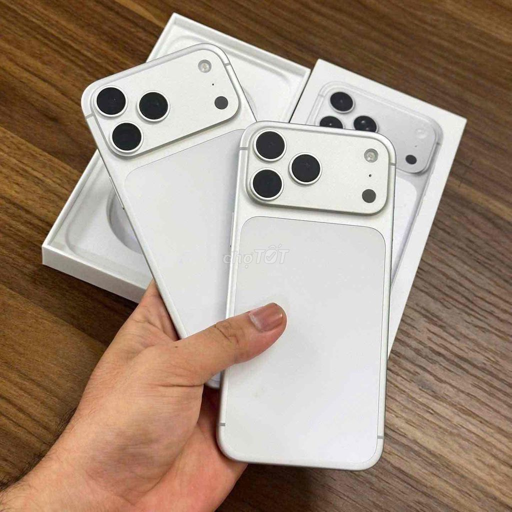 Apple iPhone 17 Pro Max 256GB Bạc. Mua bán Điện thoại tại Thành phố Biên Hòa Đồng Nai được đăng bởi TRƯƠNG HUY HOÀNG hình 1