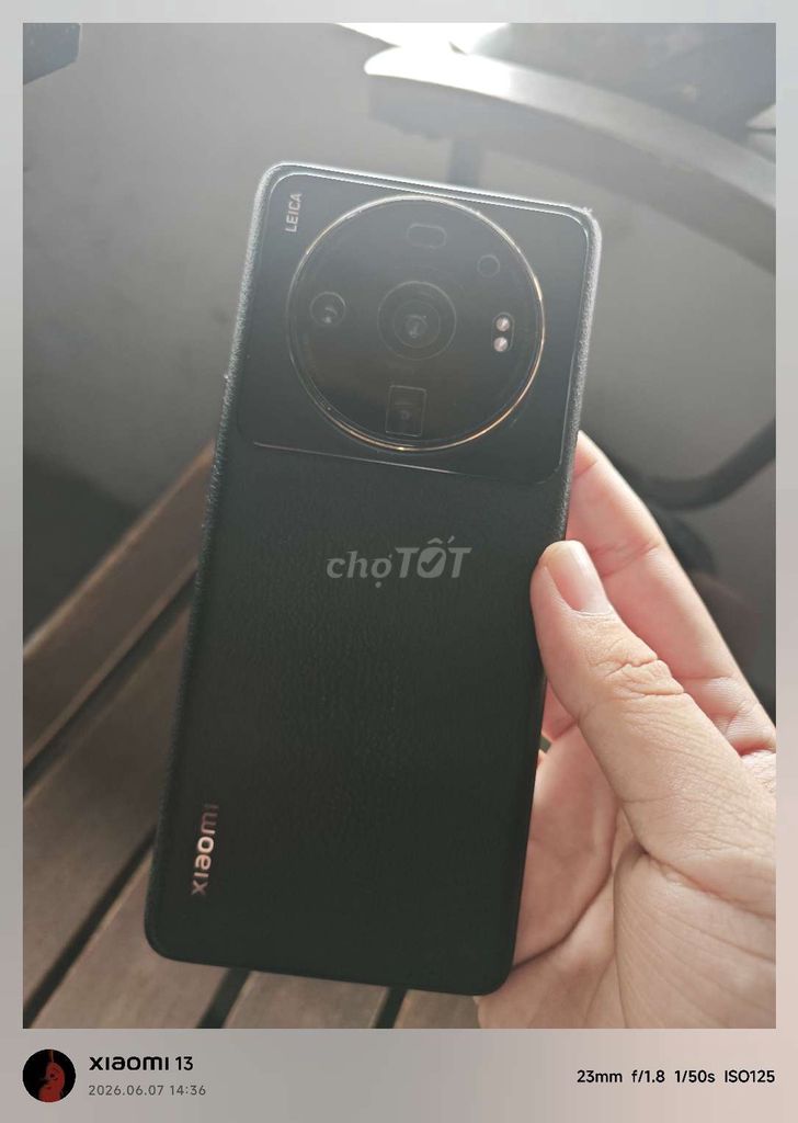 Xiaomi 12s Ultra 256GB Xám. Mua bán Điện thoại tại Quận Ninh Kiều Cần Thơ được đăng bởi Nguyễn Tiến Đạt hình 1