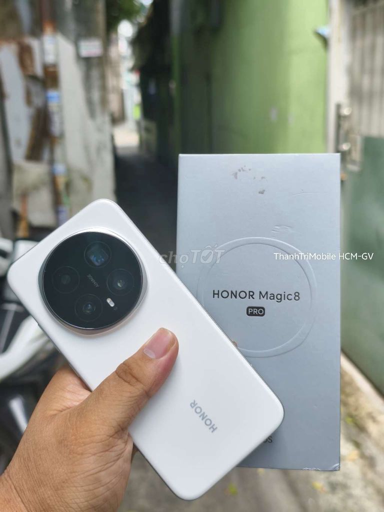 Honor Magic 8 Pro 12/256 Trắng fullbox. Mua bán Điện thoại tại Quận Gò Vấp Tp Hồ Chí Minh được đăng bởi Thanh Tri hình 1