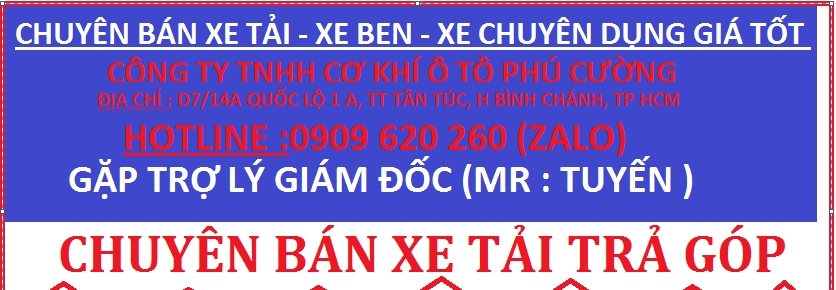 Cửa hàng Tuyến bán Xe tải H Bình Chánh Tp HCM Cửa hàng Tuyến bán Xe tải H Bình Chánh Tp HCM