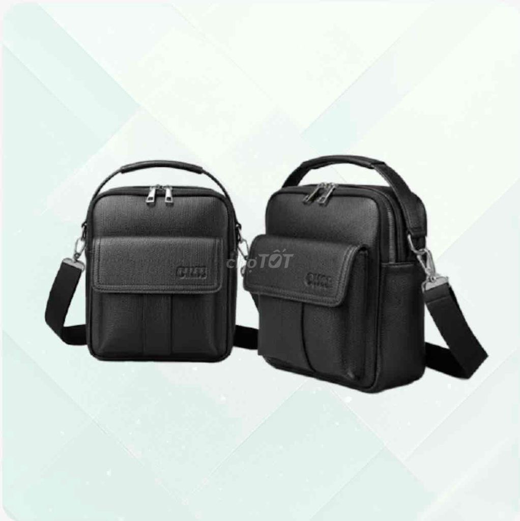 Túi đeo chéo nam da Đen. Mua bán Túi xách tại Huyện Cần Giuộc Long An được đăng bởi NGUYEN MINH TAN hình 1