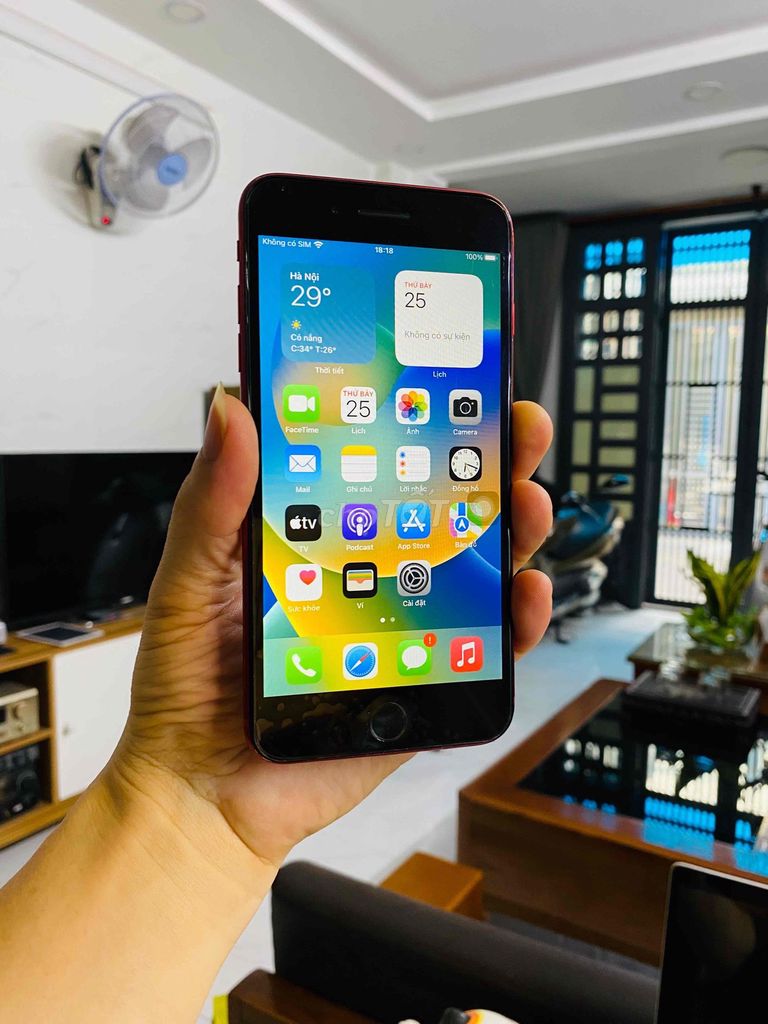 iPhone 8 Plus 64G, đỏ, còn vân, full chức năng. Mua bán Điện thoại tại Quận Tân Bình Tp Hồ Chí Minh được đăng bởi ANH ĐỨC Store hình 1
