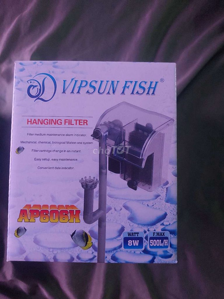 Lọc thác Vipsun Fish AP606H. Mua bán Phụ kiện, Thức ăn, Dịch vụ tại Quận Bình Tân Tp Hồ Chí Minh được đăng bởi Công Danh hình 1