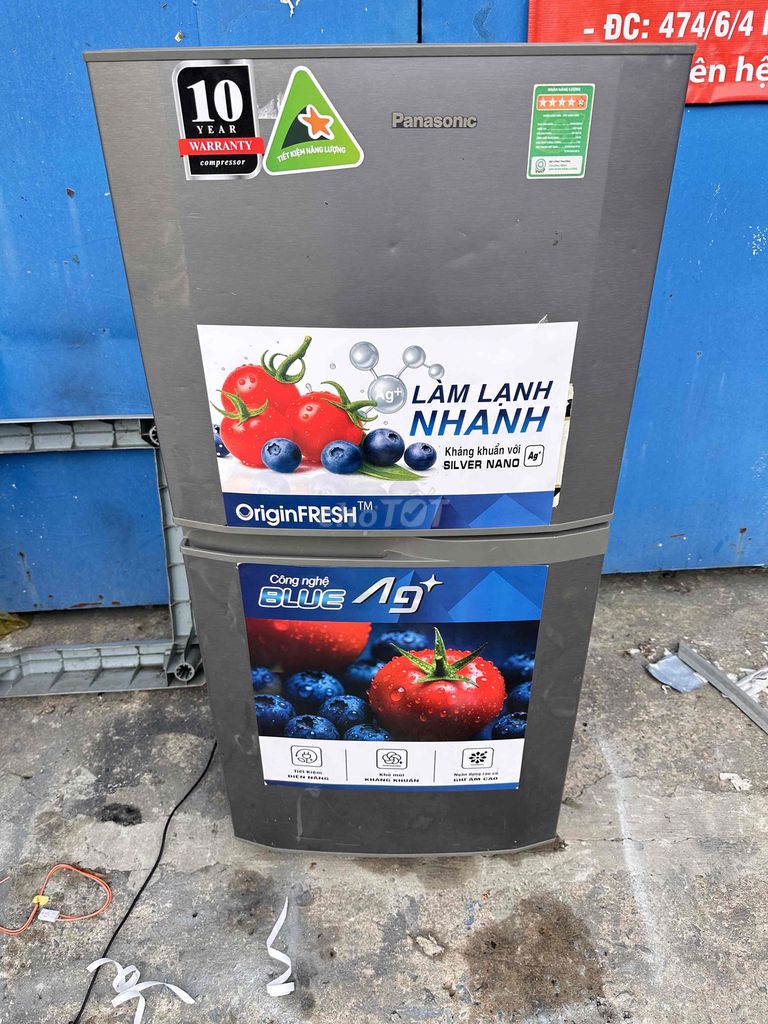 tủ lạnh Panasonic tiết kiệm điện 135 l. Mua bán Tủ lạnh tại Thành phố Thủ Đức Tp Hồ Chí Minh được đăng bởi Hoàng việt hình 1