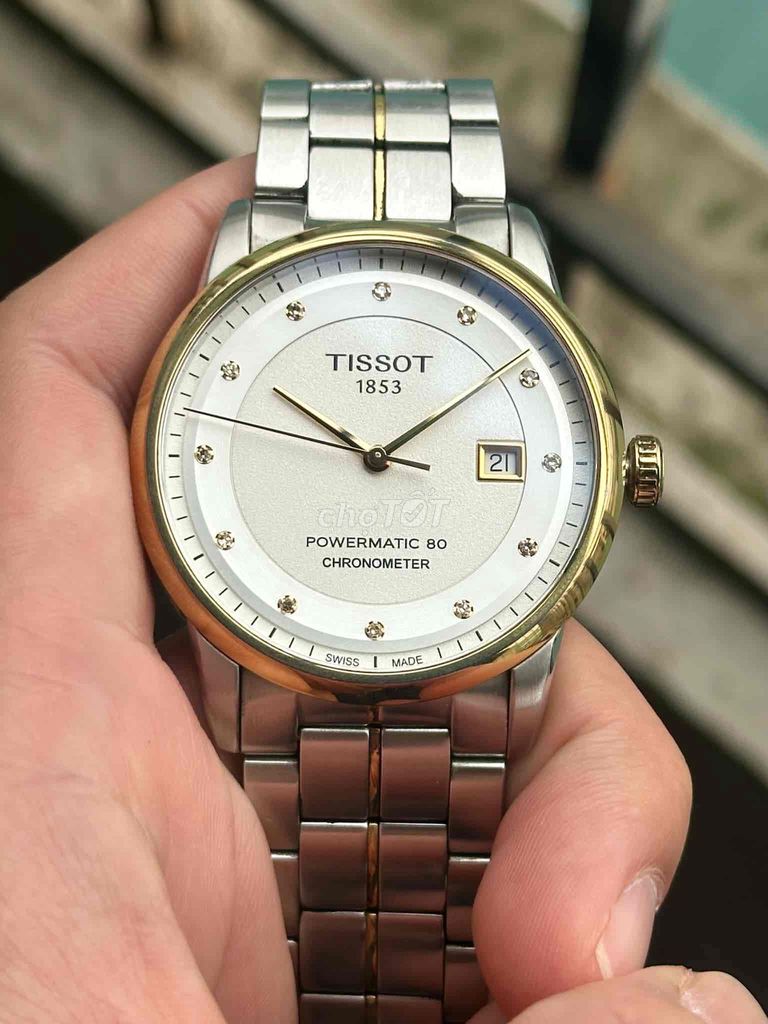 TISSOT LUXURY FULL CỌC SỐ KIM CƯƠNG