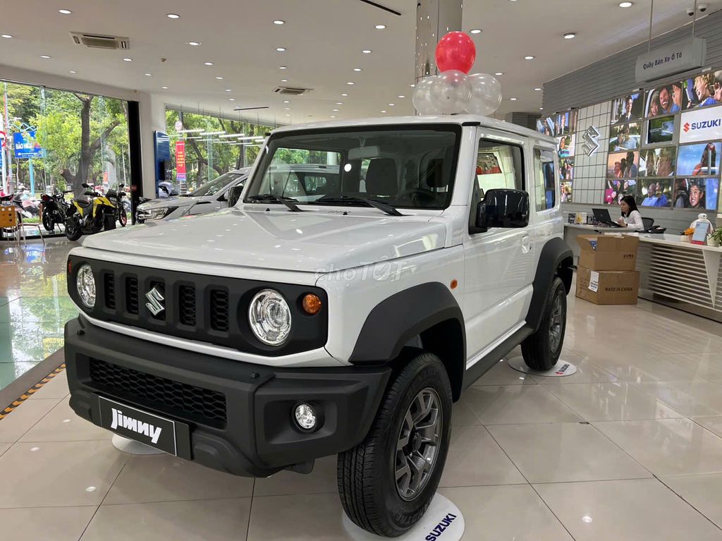 Suzuki Jimny 2024 Mới 100% - Màu Trắng. Mua bán Ô tô tại Quận Tân Bình Tp Hồ Chí Minh được đăng bởi Liêu Thị Mộng Thương hình 1