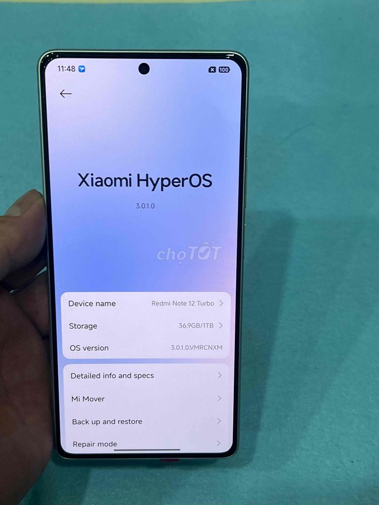 Xiaomi Redmi Note 12 Turbo 16/1TB Trắng. Mua bán Điện thoại tại Quận Hoàng Mai Hà Nội được đăng bởi Nguyennoi hình 1