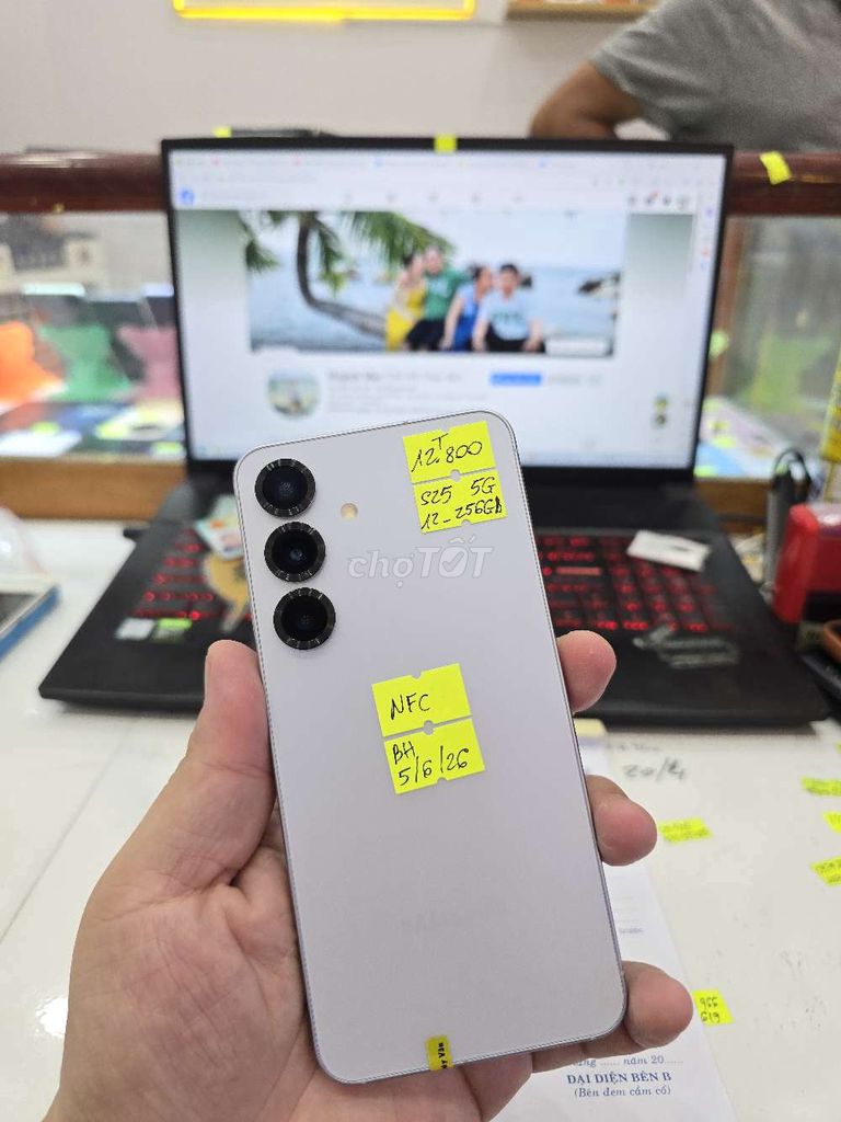 Samsung S25 5G - 256GB. Mua bán Điện thoại tại Thành phố Long Xuyên An Giang được đăng bởi Facebook Cầm Đồ Thúy Vân hình 1