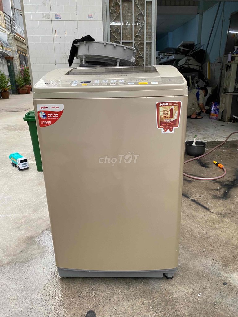 Máy giặt Aqua Inverter 9kg tiết kiệm điện